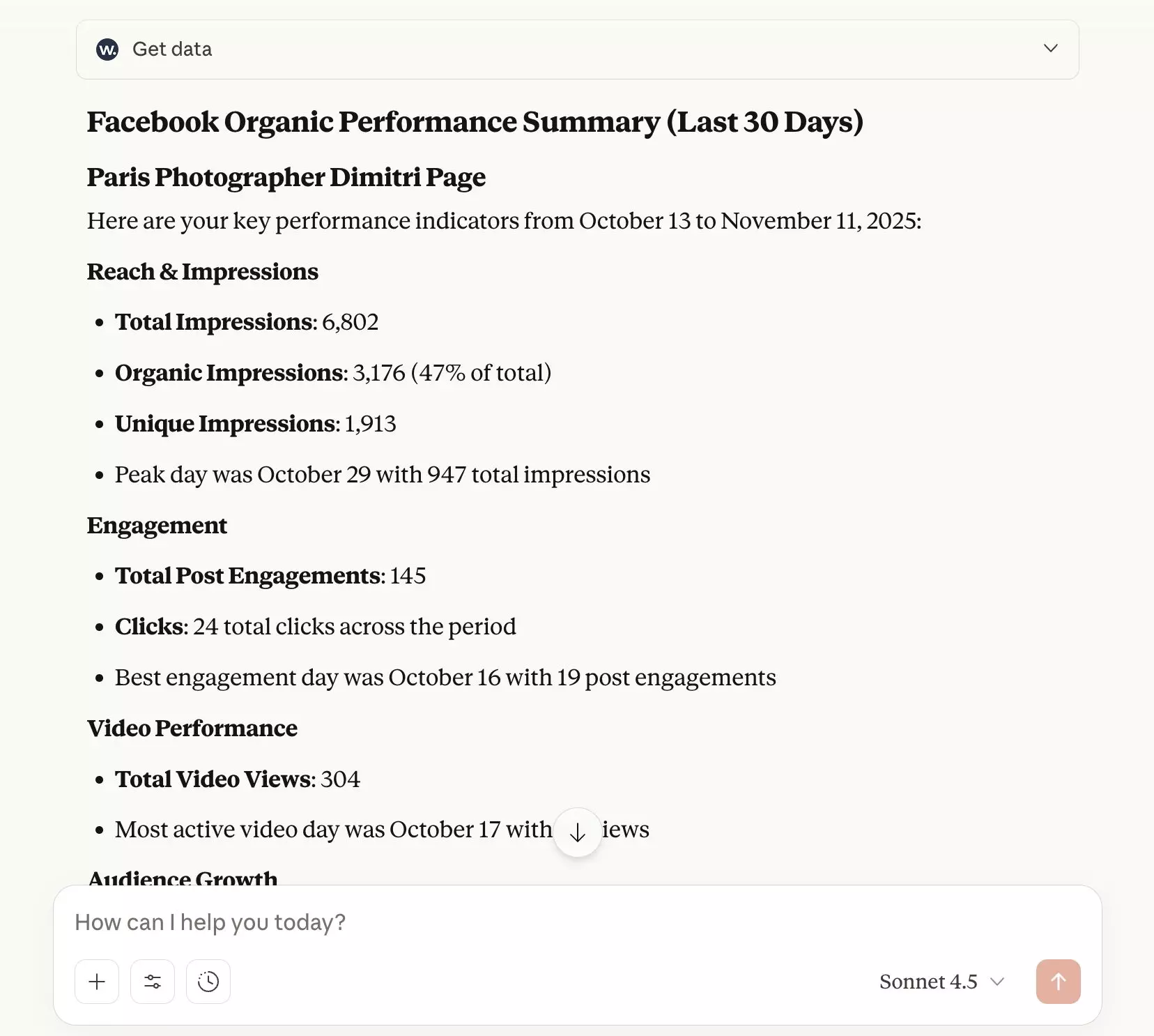 windsor mcp to summarize kpi