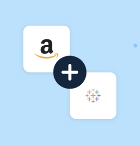 Amazon Vendor Central to Tableau integration