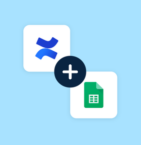 Confluence to Google Sheets integration Confluence to Google Sheets integration