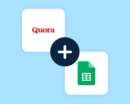 Quora Ads to Google Sheets integration Quora Ads to Google Sheets integration