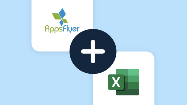 AppsFlyer to Excel integration