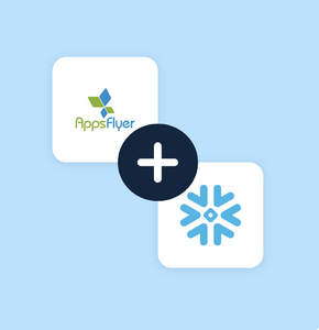 AppsFlyer to Snowflake integration