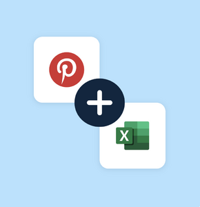 Pinterest Ads to Excel integration