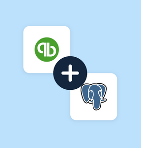 QuickBooks to PostgreSQL integration QuickBooks to PostgreSQL integration