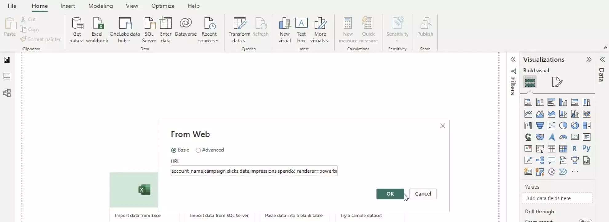 connect data to power bi web windsor