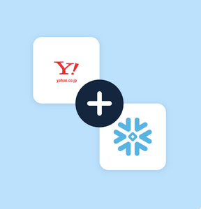 Yahoo Japan to Snowflake integration