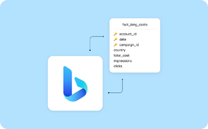 bing ads cpa tracking data model bigquery