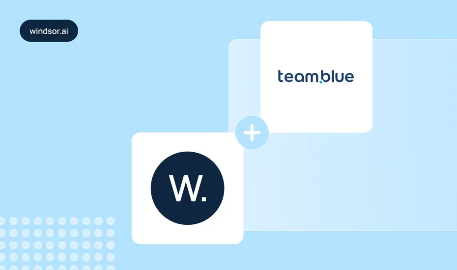 windsor.ai and team.blue partnership