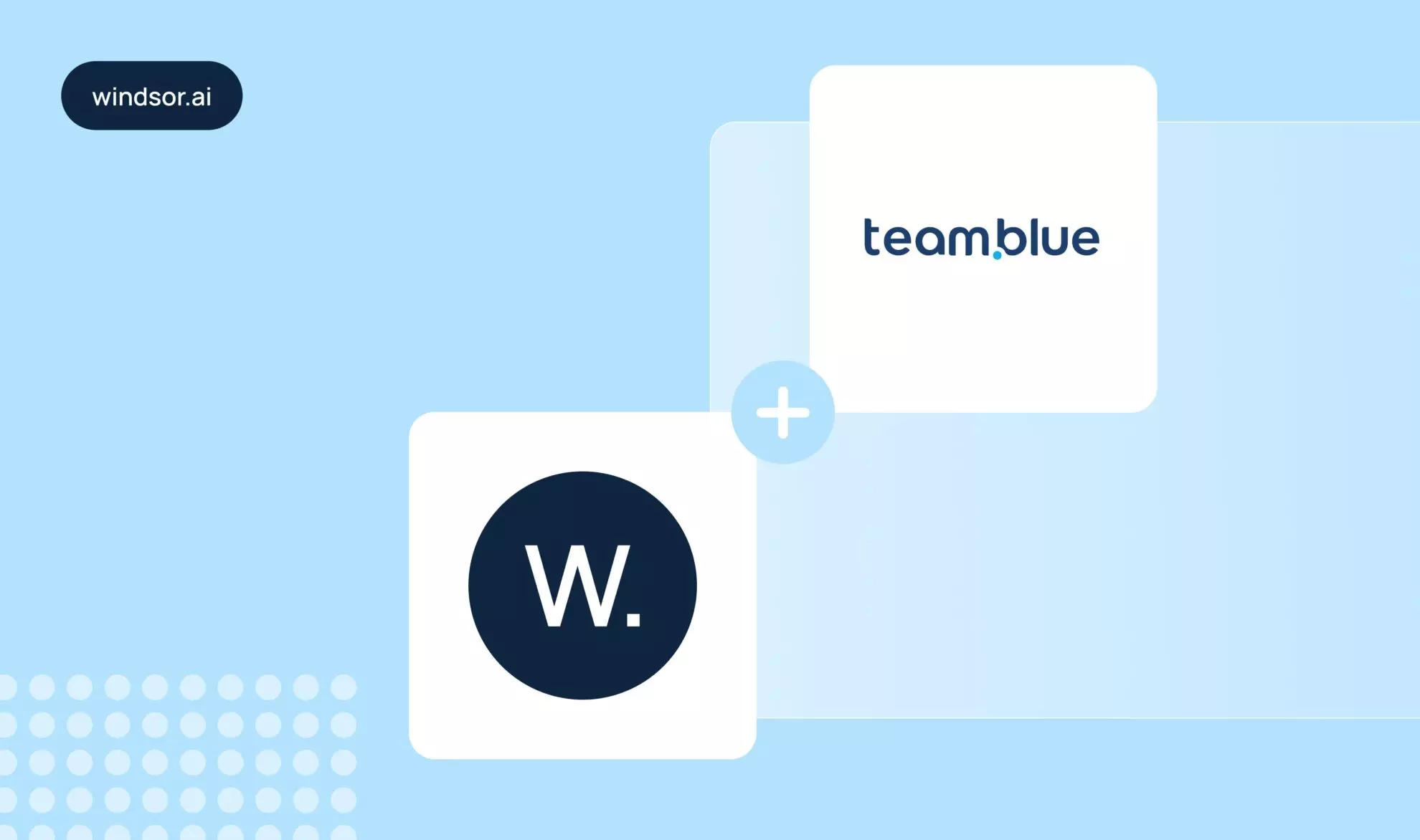 windsor.ai and team.blue partnership