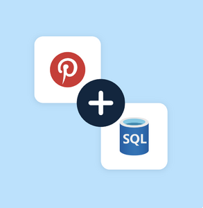 Pinterest Organic to Azure SQL integration