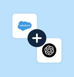 Salesforce to ChatGPT integration