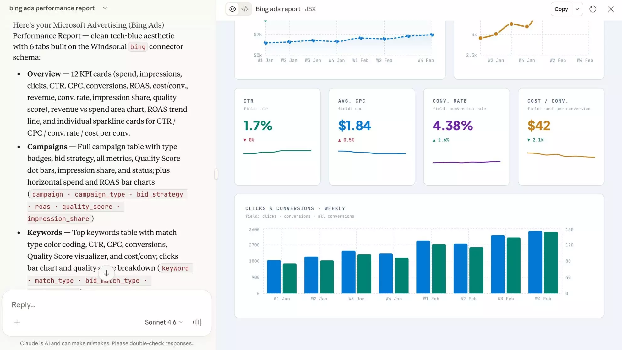 bing ads analysis in claude windsor
