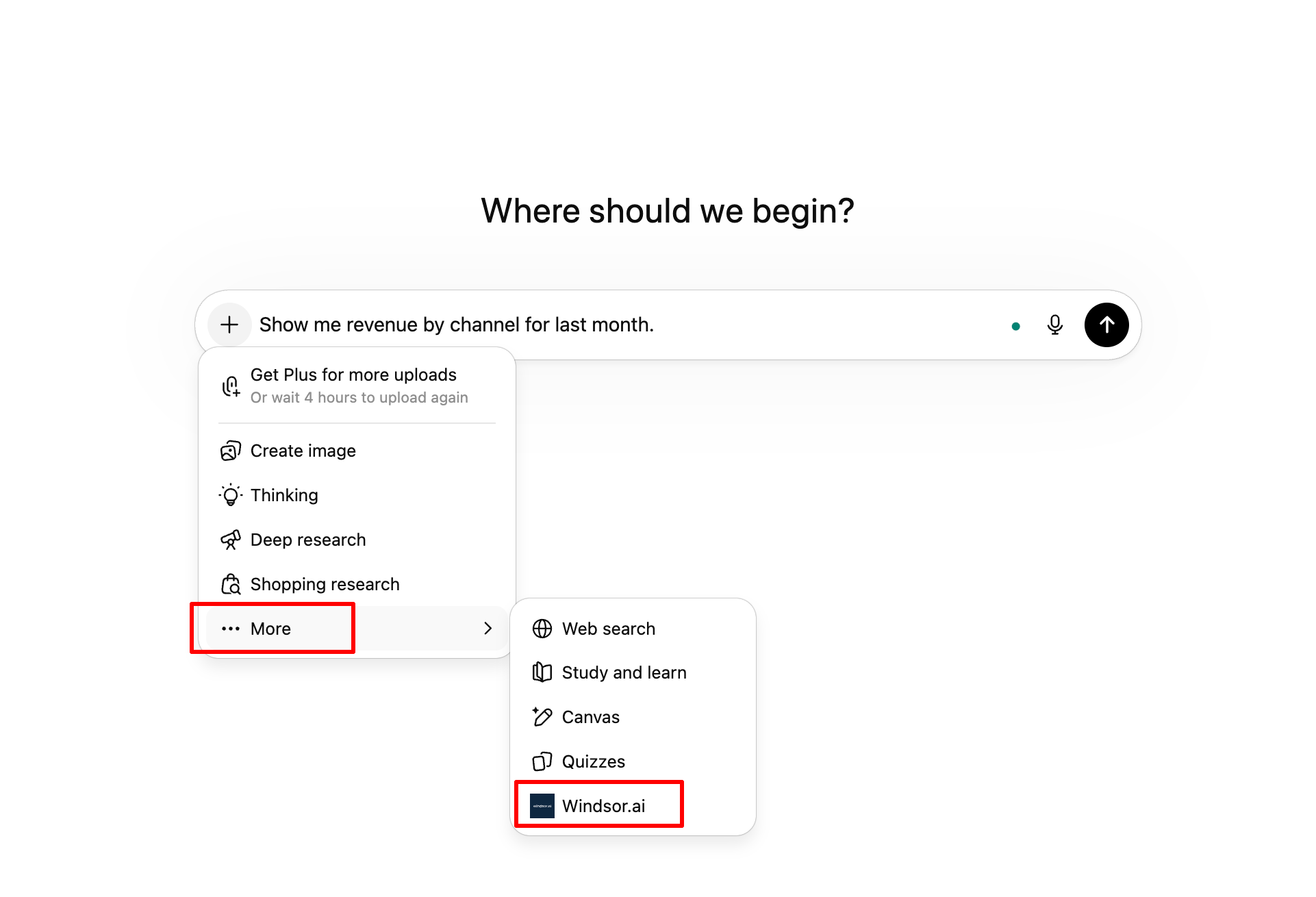 windsor.ai for chatgpt