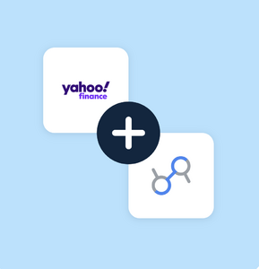 Yahoo Finance to Data Studio
