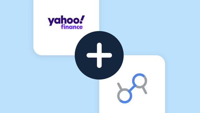 Yahoo Finance to Data Studio