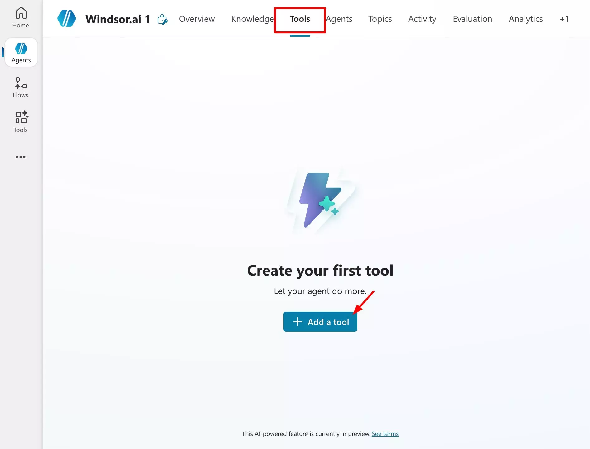 add tool in copilot