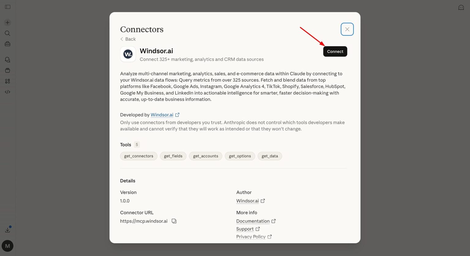 Google Sheets to Claude: Connect in 60 Seconds (No Code) | Windsor.ai