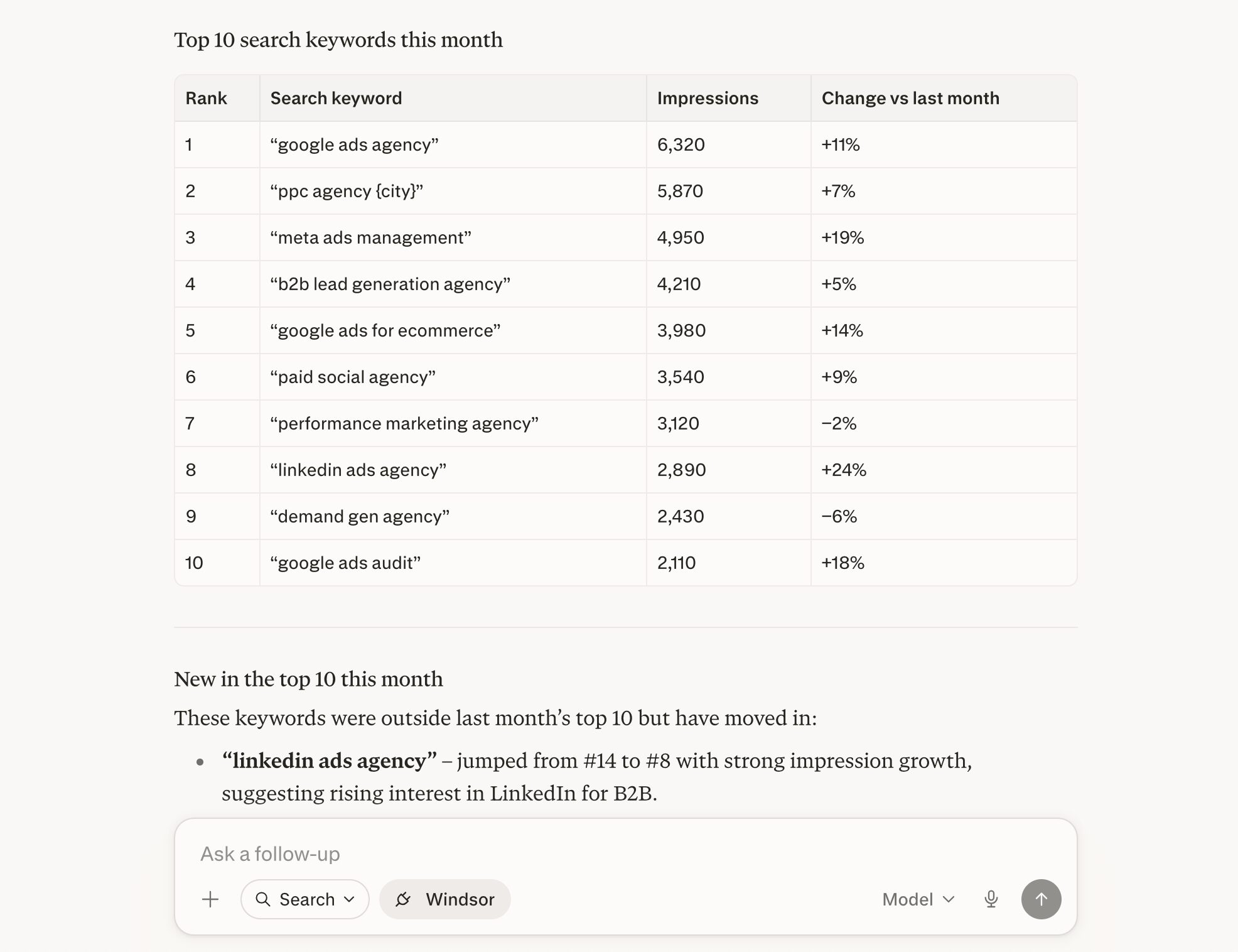 analyze google business profile data in perplexity