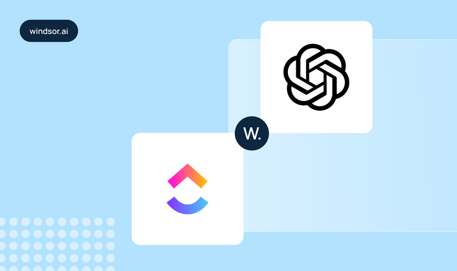 ClickUp to ChatGPT with Windsor.ai