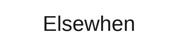 Elsewhen logo