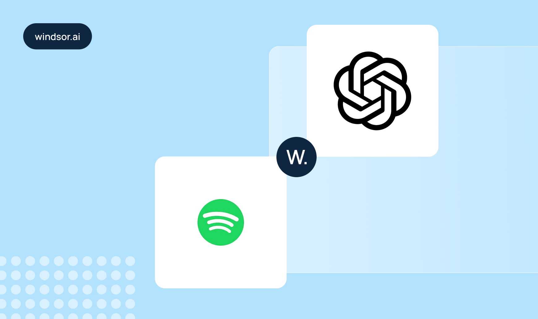 Spotify Ads to ChatGPT connection via Windsor.ai