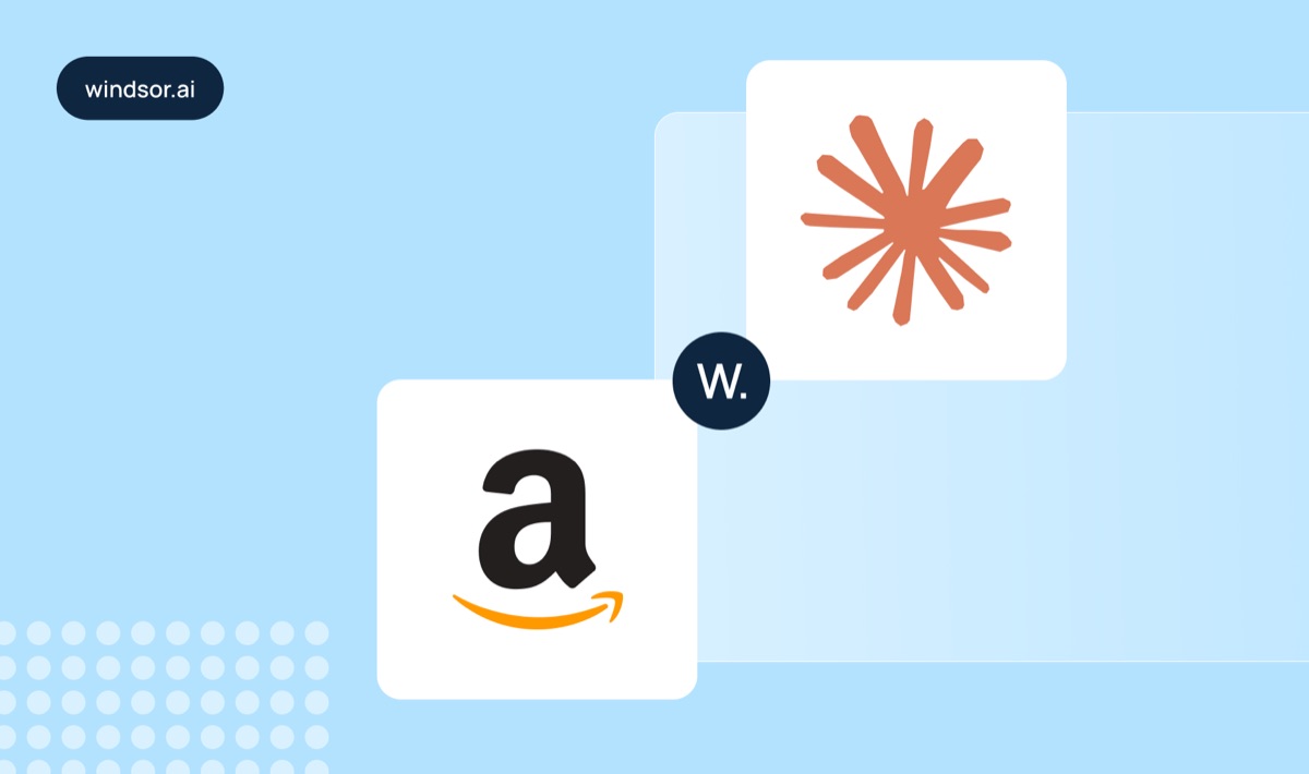 Connect Amazon Vendor Central to Claude with Windsor.ai