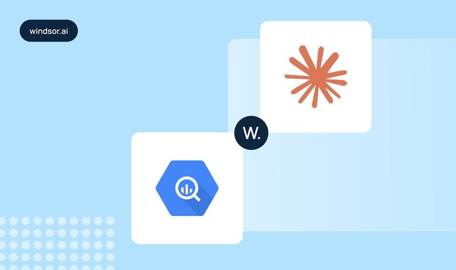 BigQuery to Claude Windsor.ai connector cover