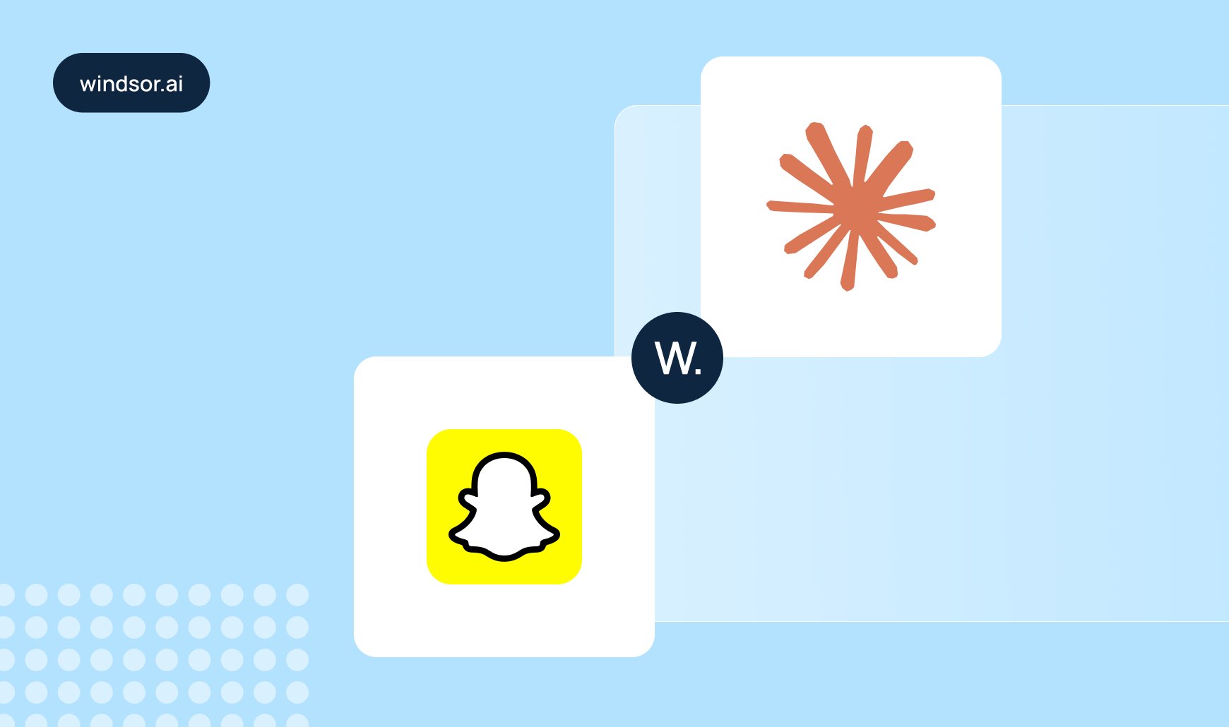 Snapchat Ads to Claude Windsor.ai connector cover