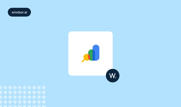 Google Search Console icon on a Windsor.ai branded cover graphic