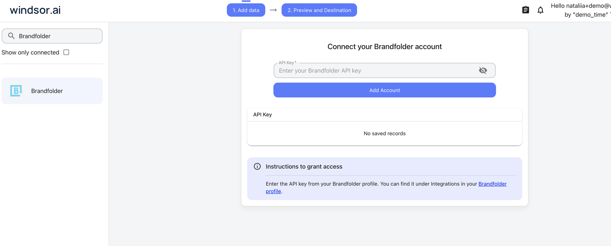 Brandfolder data source windsor