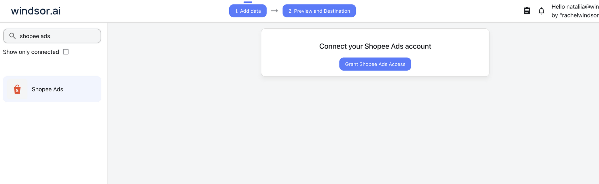 shopee ads data source
